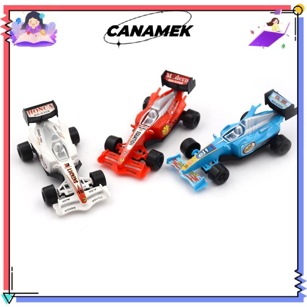 CANAMEK โมเดลแข่งรถใหม่ แสดงอัตโนมัติ F1 Equation รถแข่ง ดึง ba รถของเล่น สต็อกใหม่