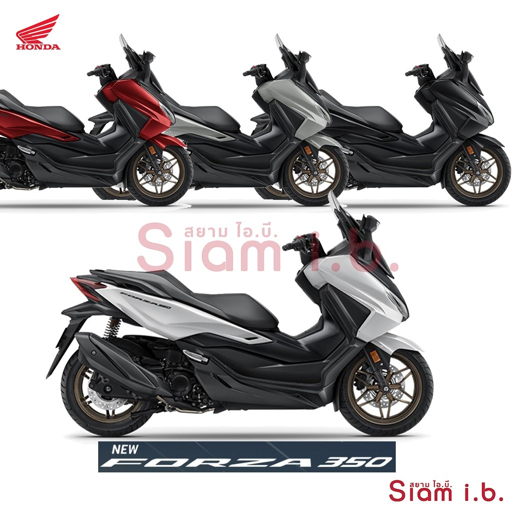 ไม่รวมค่าส่ง Honda Forza 350 2024 รถจักรยานยนต์ฮอนด้า ฟอร์ซ่า350