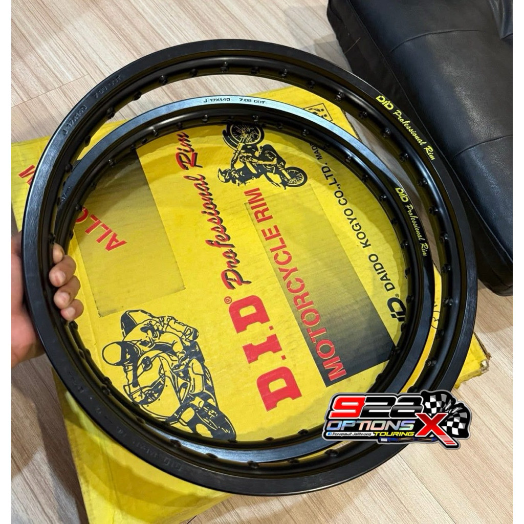 วงล้อ DID แท้ รุ่น Professional Rim J17x140 ผลิตจากประเทศญี่ปุ่น 100