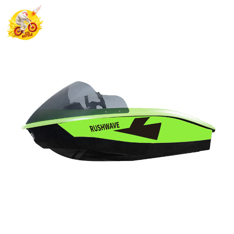RUSH WAVE Electric Go Kart Boat V1 2026 เรือโกคาร์ทไฟฟ้า Water Kart แรง ควบคุมสนุก ฟีลซิ่งบนผิวน้ำ